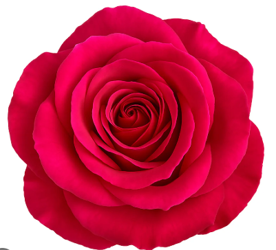 Hot Pink Stiletto Rose