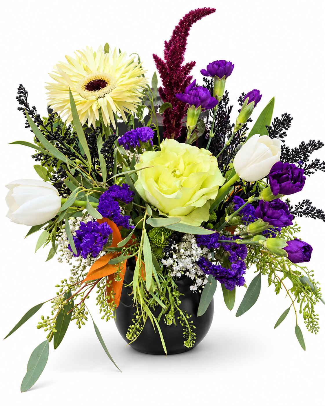 Midnight Enchantment – Halloween Flower Arrangement